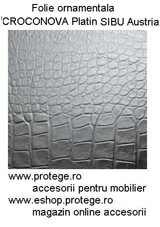 Folie ornamentala CROCONOVA Platin FLL13800