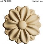 ROZETE ORNAMENTALE DIN PASTA LEMN, FLEXIBILE TERMIC, PENTRU DESIGN / RECONDITIONARE MOBILIER / BRICOLAJ