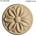 ROZETE ORNAMENTALE DIN PASTA LEMN, FLEXIBILE TERMIC, PENTRU DESIGN / RECONDITIONARE MOBILIER / BRICOLAJ