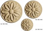 ROZETE ORNAMENTALE DIN PASTA LEMN, FLEXIBILE TERMIC, PENTRU DESIGN / RECONDITIONARE MOBILIER / BRICOLAJ