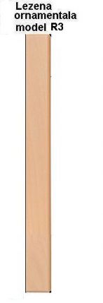 PRODUSE COMPLEMENTARE MDF INFOLIAT: LEZENE, CORNISE, ETC.
