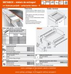  METABOX- BLUM - LATERALE METALICE (PERETE SIMPLU) 